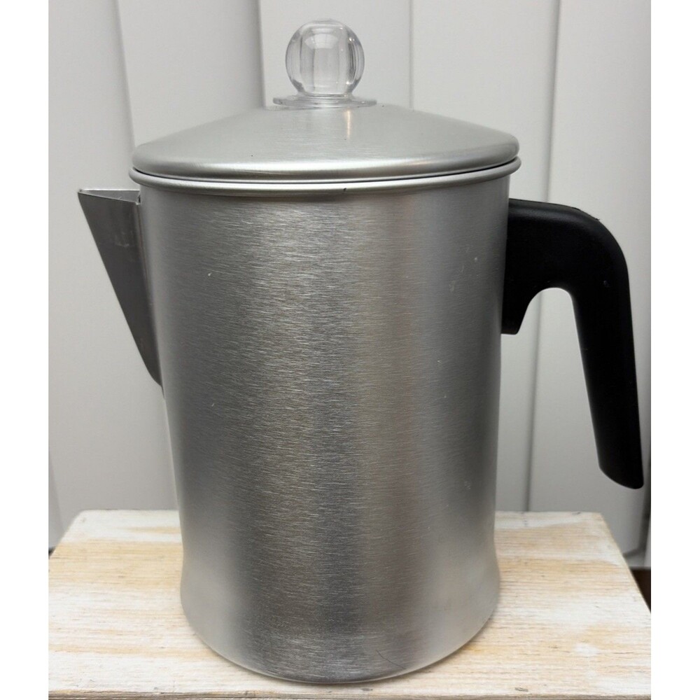 New Today by Primula Aluminum Stove Top Coffee Percolator 4-6 Cups no box